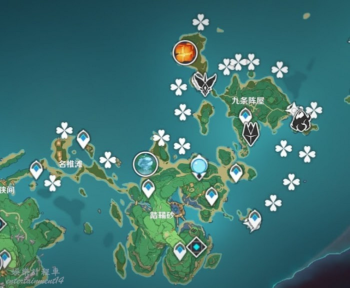 原神 (Genshin Impact) 水錢箱收集地點及路線