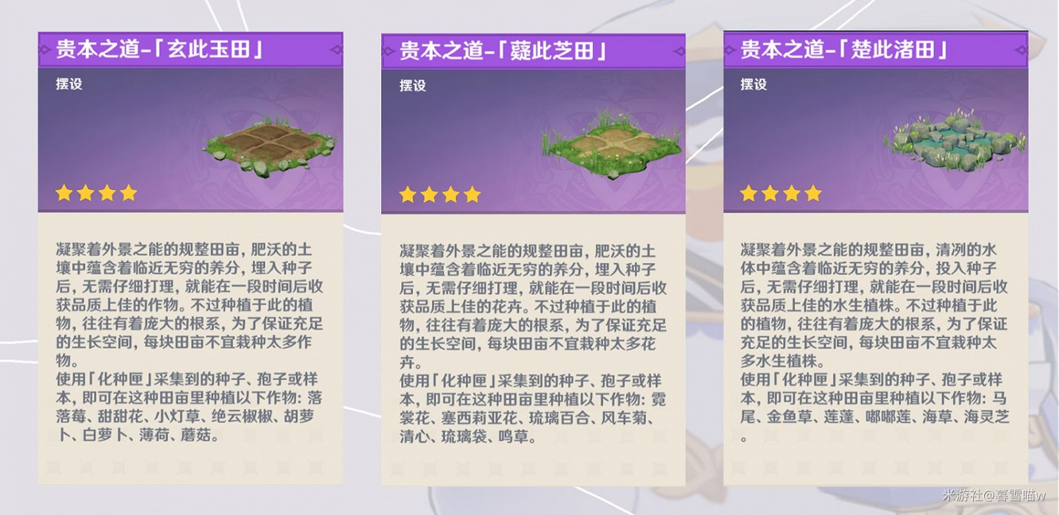 原神 (Genshin Impact) 塵歌壺種植系統詳解