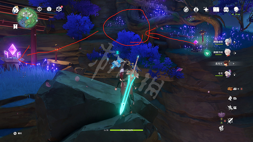 《原神》鳴神大社電氣石解密玩法一覽 《原神》鳴神大社電氣石解密玩法一覽