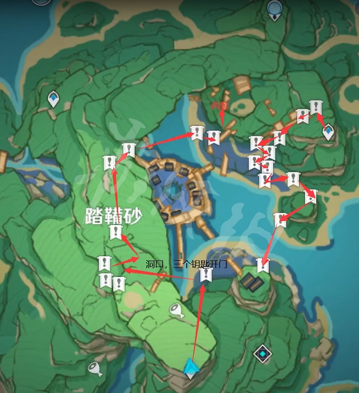 《原神》鳴草採集路線推薦