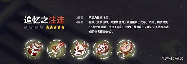 《原神》宵宮聖遺物套裝推薦 《原神》宵宮聖遺物套裝推薦