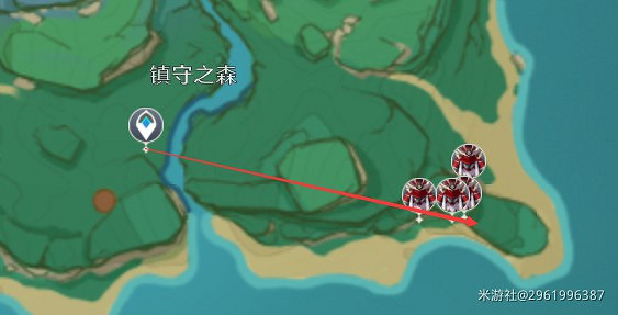 《原神》2.0版海亂鬼、野伏眾討伐路線圖示 《原神》2.0版海亂鬼、野伏眾討伐路線圖示