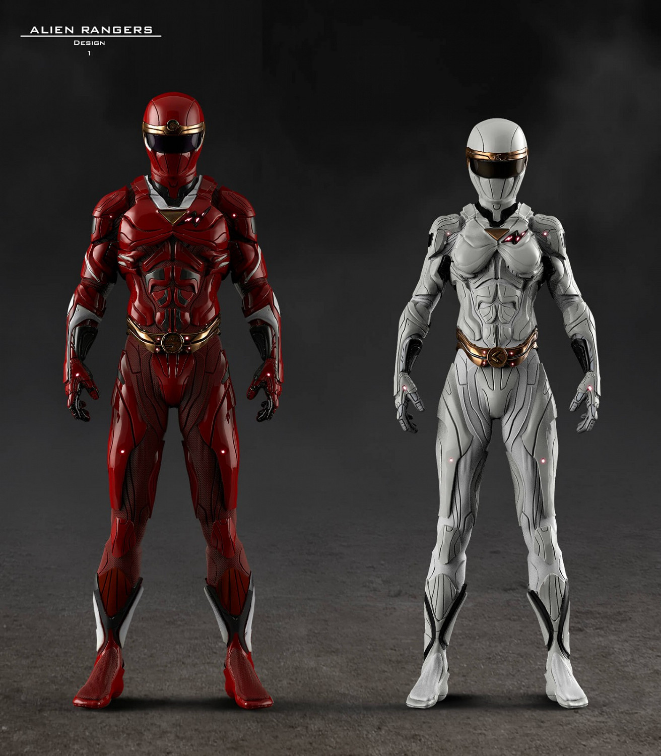 被取消的《恐龍戰隊》3A級大作藝術概念圖欣賞