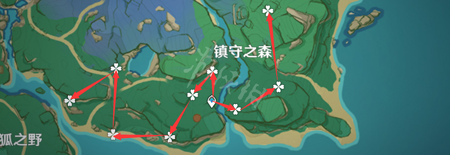 《原神》緋櫻繡球採集路線推薦