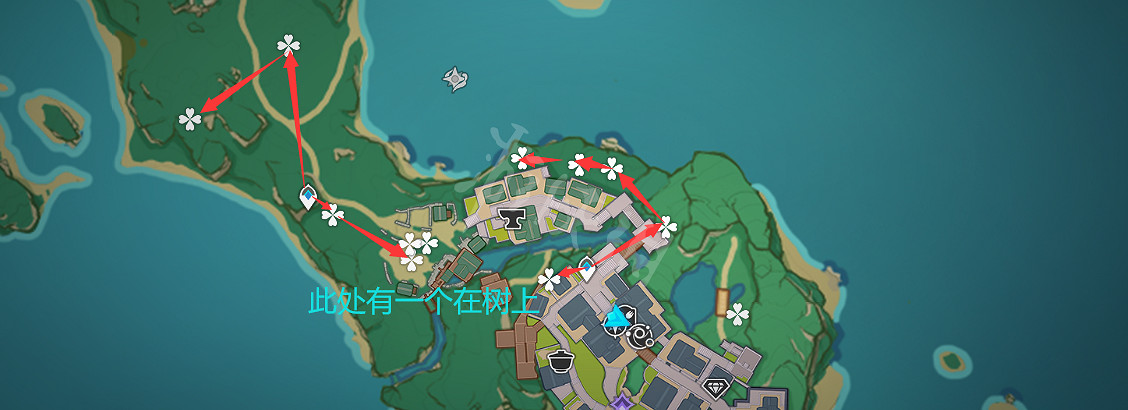 《原神》緋櫻繡球採集路線推薦