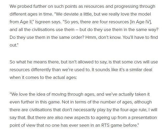 《世紀帝國4》會揉合傳統與創新 科技路線更多元化