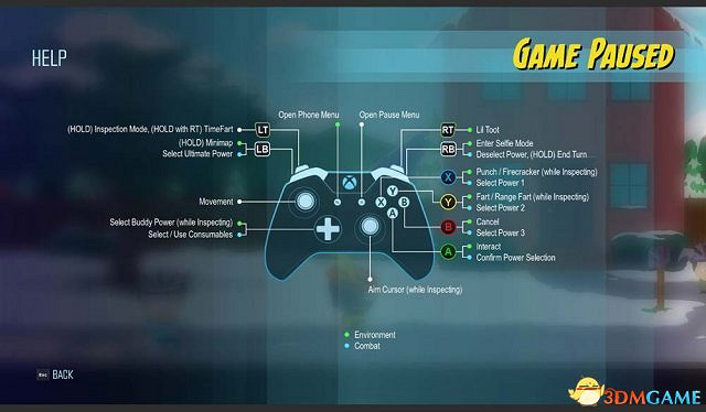 南方公園完整破碎搖桿操作按鍵介紹