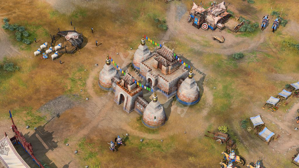 《世紀帝國4》蒙古文明特色介紹 《世紀帝國4》蒙古文明特色介紹