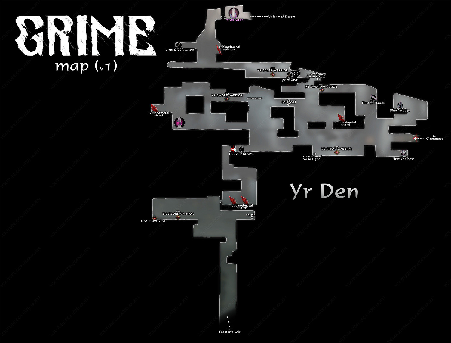 《GRIME》地圖大全 全地圖詳細一覽 《GRIME》地圖大全 全地圖詳細一覽