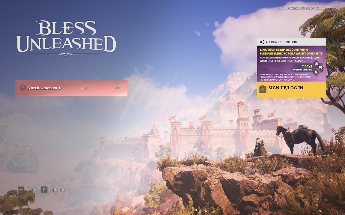 《神祐釋放》公測伺服器一覽