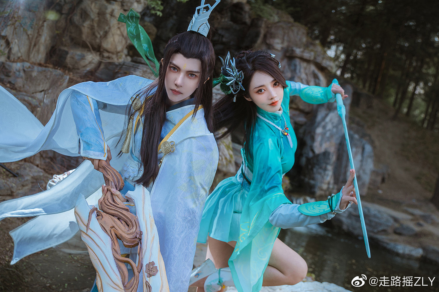 顏值太高!《仙劍奇俠傳7》官方認證修吾&月清疏COS 顏值太高!《仙劍奇俠傳7》官方認證修吾&月清疏COS