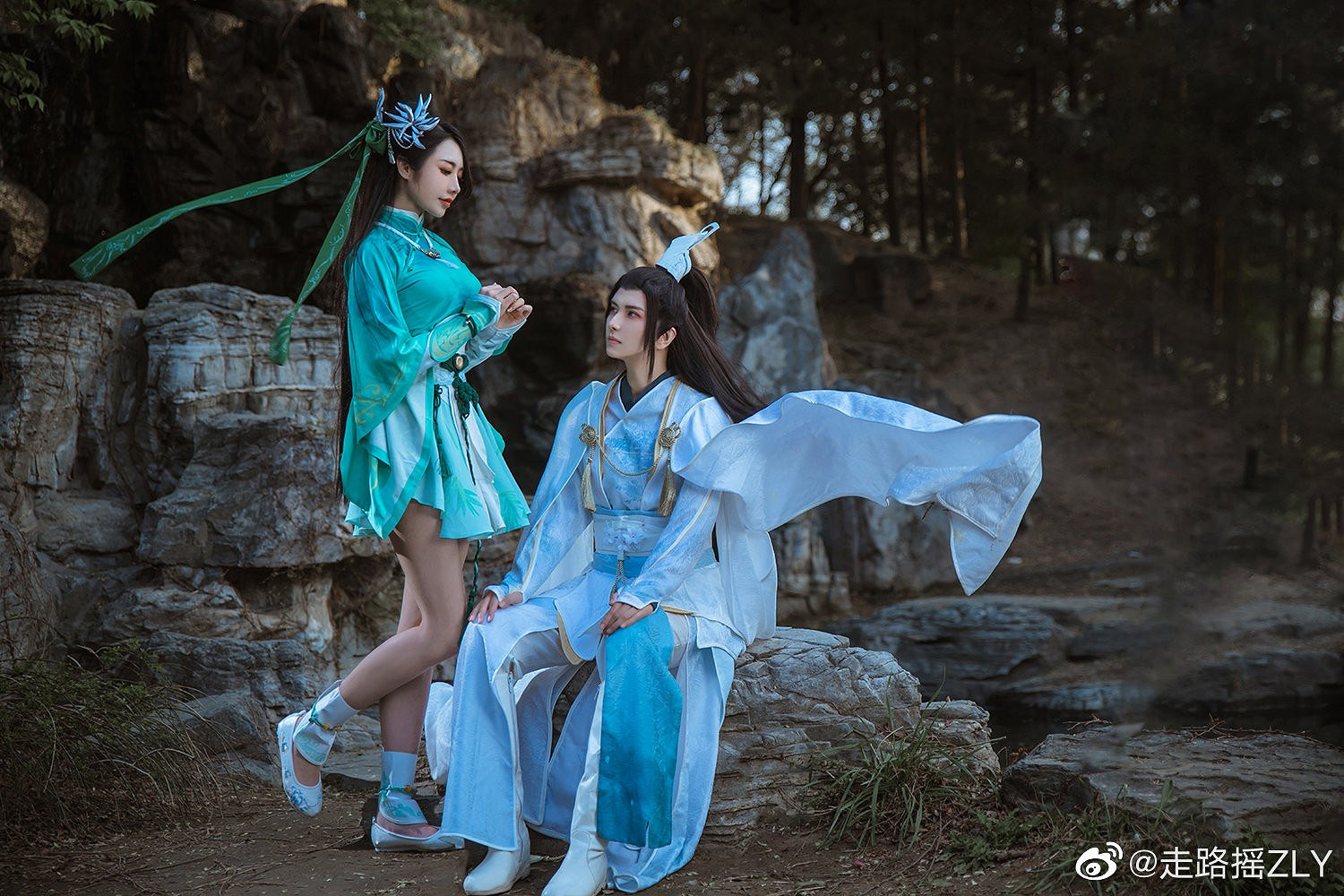 顏值太高!《仙劍奇俠傳7》官方認證修吾&月清疏COS 顏值太高!《仙劍奇俠傳7》官方認證修吾&月清疏COS