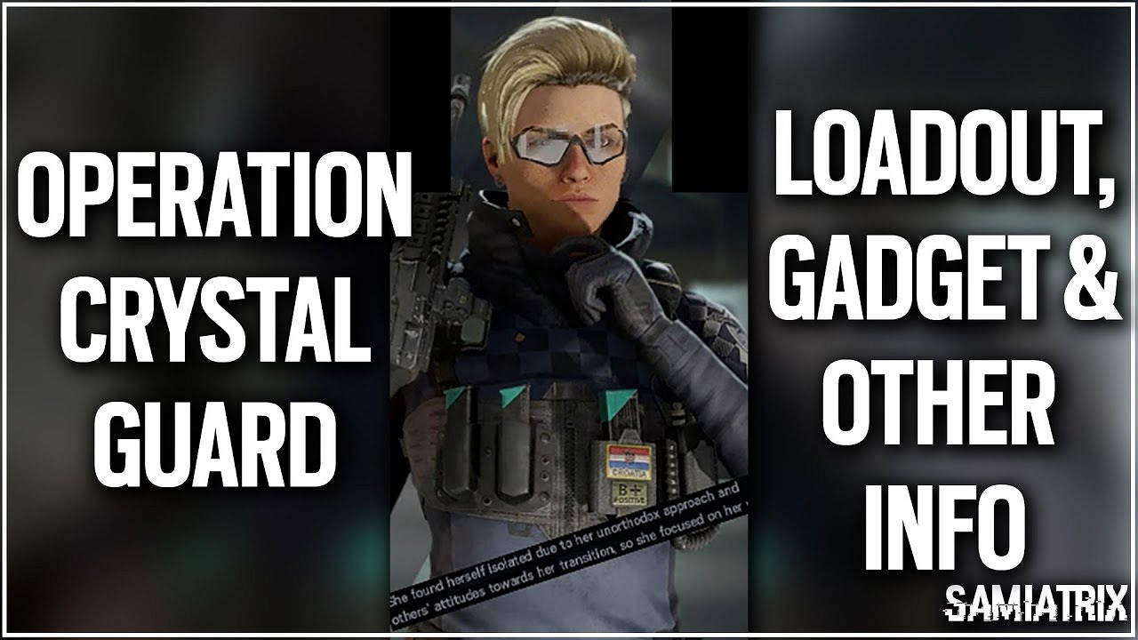 育碧公布《虹彩六號:圍攻行動》Y6S3 Crystal Guard(水晶衛士) 育碧公布《虹彩六號:圍攻行動》Y6S3 Crystal Guard(水晶衛士)