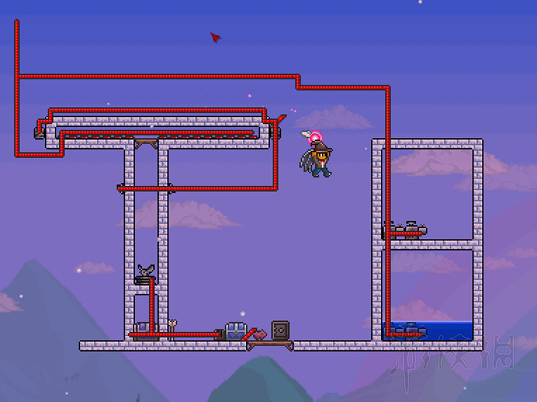 《泰拉瑞亞(Terraria)》電路入門教學 《泰拉瑞亞(Terraria)》電路入門教學