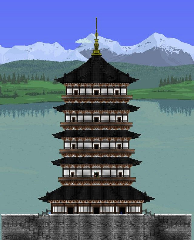 《泰拉瑞亞（Terraria）》中式建築建造指南