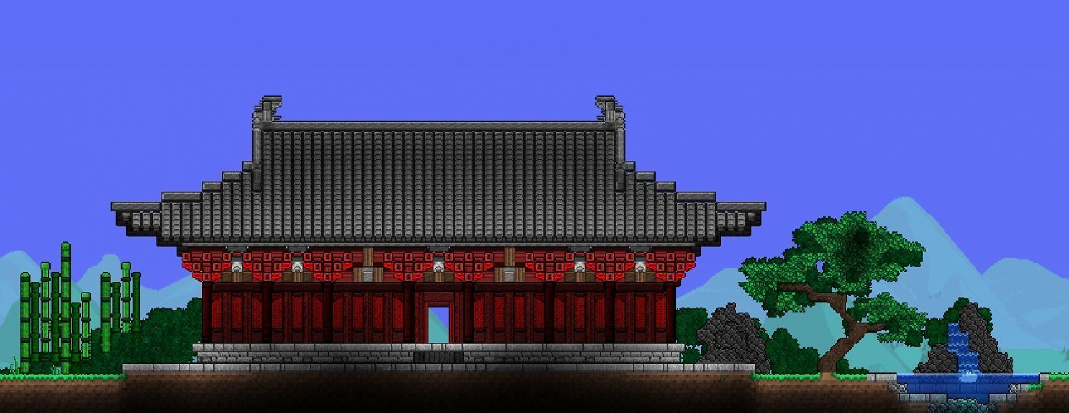 《泰拉瑞亞（Terraria）》中式建築建造指南