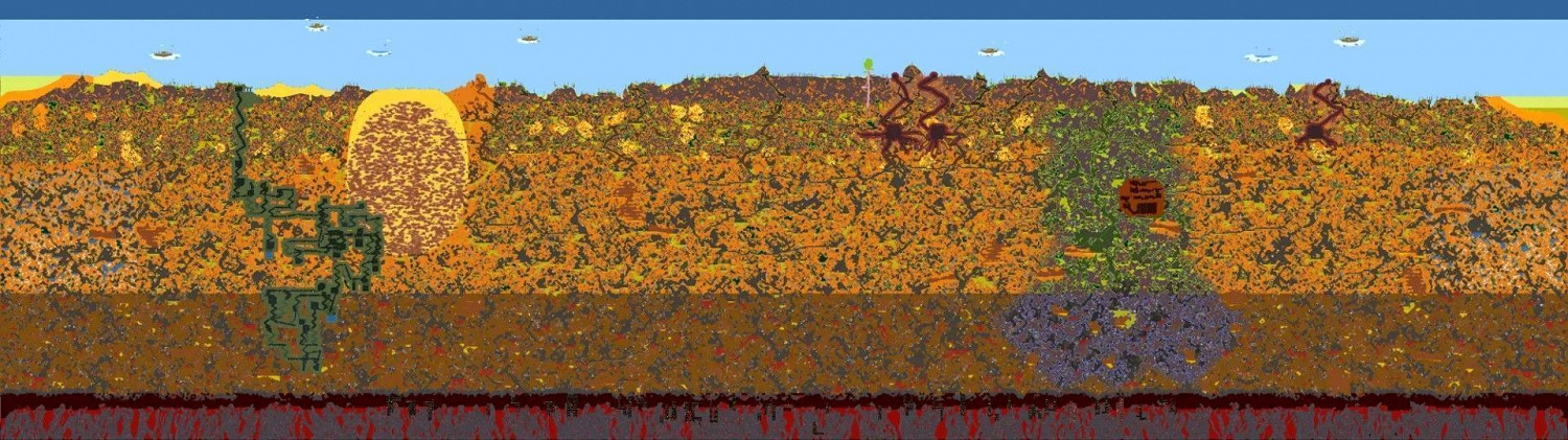 《泰拉瑞亞(Terraria)》官方彩蛋地圖種子 《泰拉瑞亞(Terraria)》官方彩蛋地圖種子