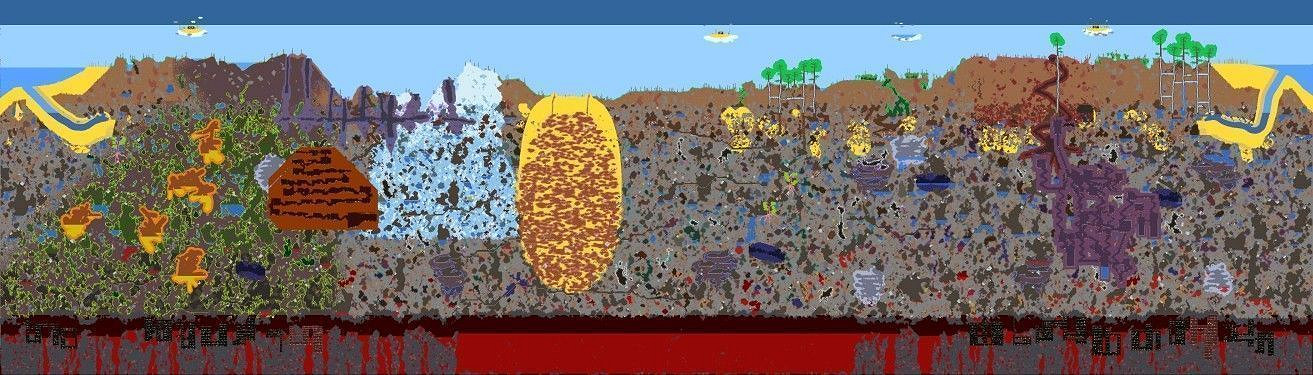 《泰拉瑞亞(Terraria)》官方彩蛋地圖種子 《泰拉瑞亞(Terraria)》官方彩蛋地圖種子