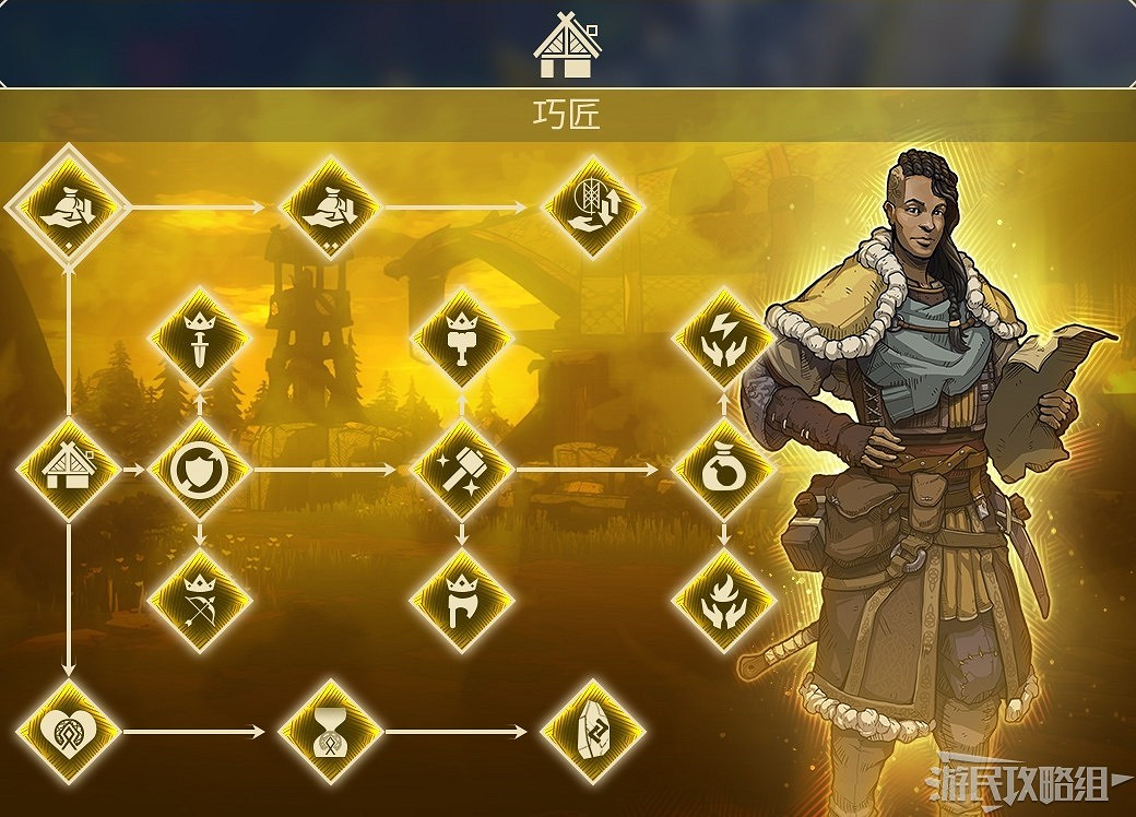 《米德加德部落》全職業技能一覽