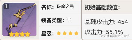 《原神》甘雨破魔之弓與試做澹月傷害對比 《原神》甘雨破魔之弓與試做澹月傷害對比