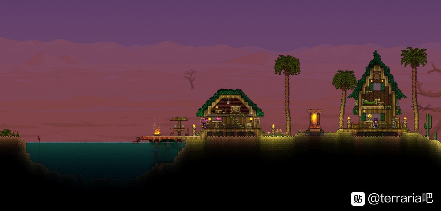 《泰拉瑞亞(Terraria)》1.4各地形城鎮設計參考 《泰拉瑞亞(Terraria)》1.4各地形城鎮設計參考