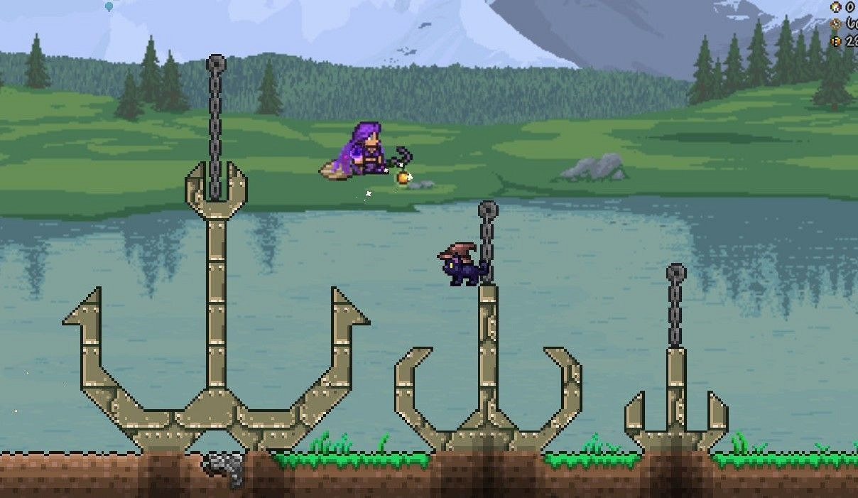 《泰拉瑞亞(Terraria)》帆船建築建造教學 《泰拉瑞亞(Terraria)》帆船建築建造教學