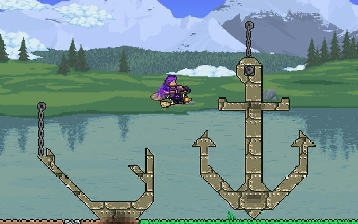 《泰拉瑞亞(Terraria)》帆船建築建造教學 《泰拉瑞亞(Terraria)》帆船建築建造教學