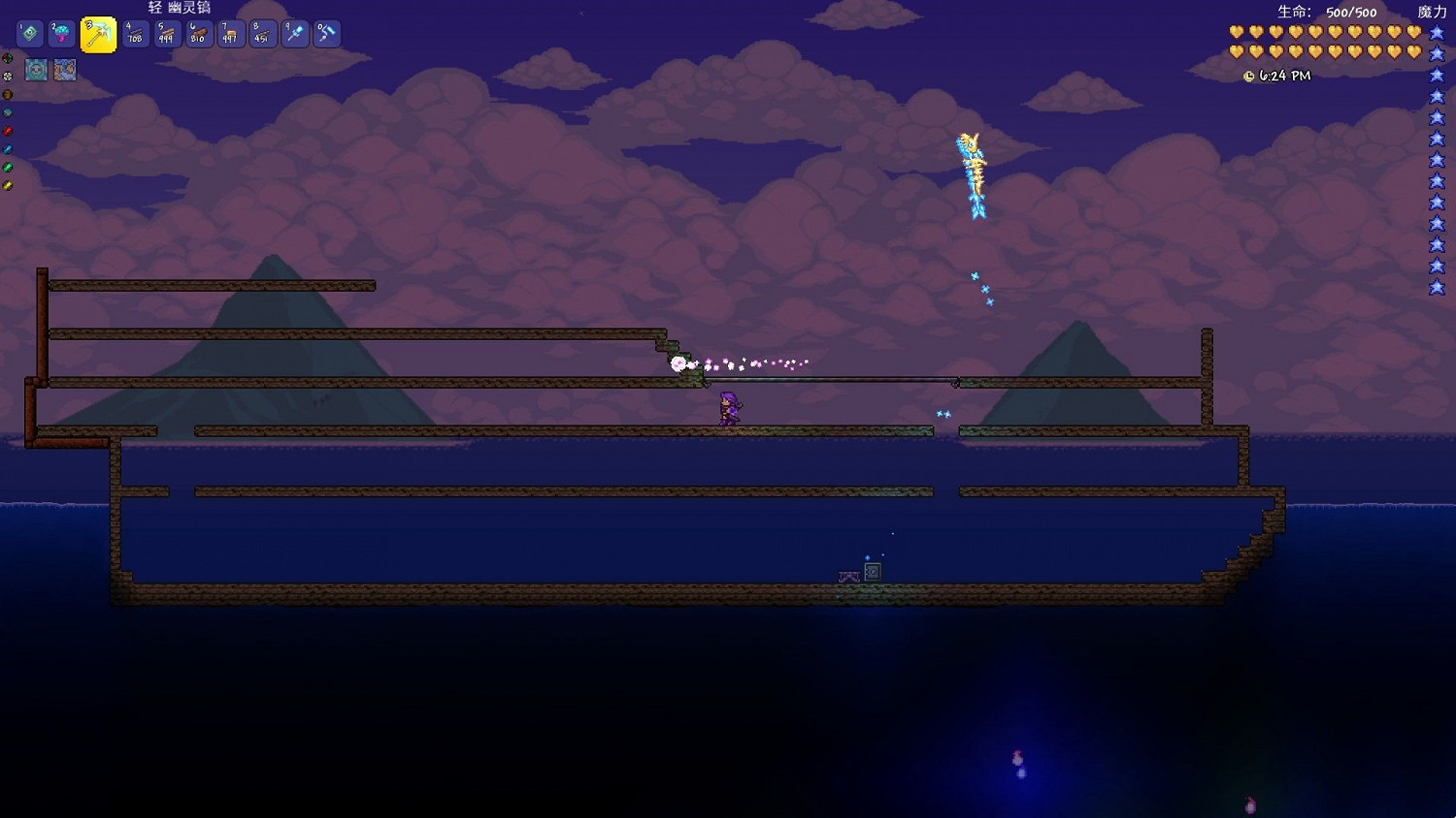 《泰拉瑞亞(Terraria)》帆船建築建造教學 《泰拉瑞亞(Terraria)》帆船建築建造教學