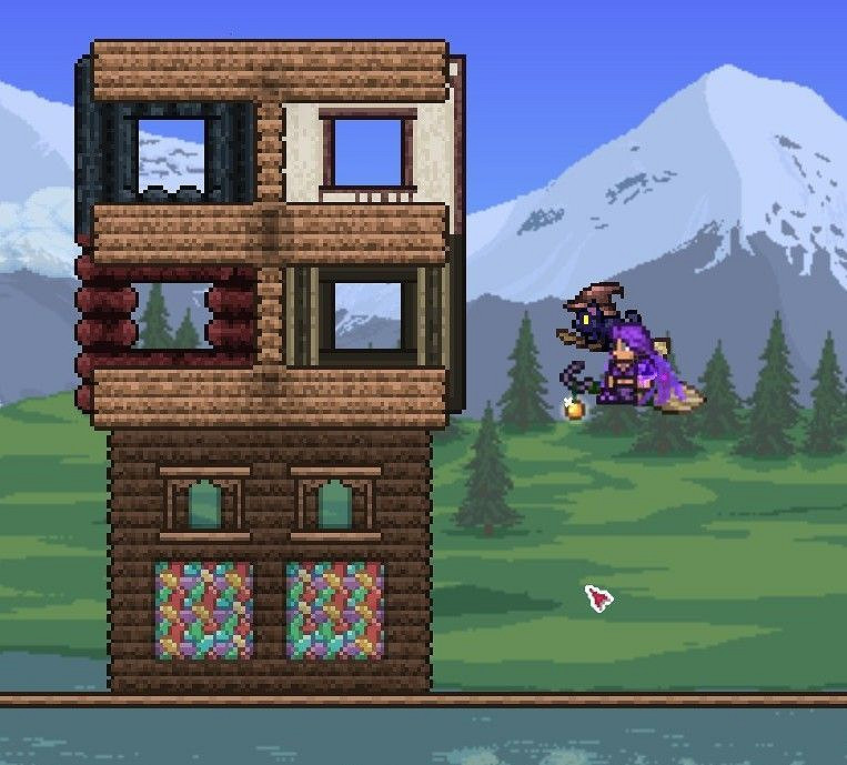 《泰拉瑞亞(Terraria)》帆船建築建造教學 《泰拉瑞亞(Terraria)》帆船建築建造教學