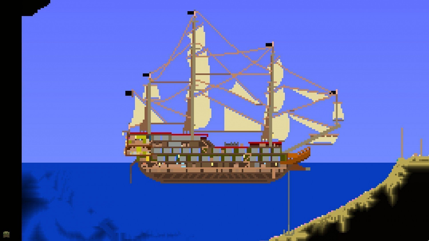 《泰拉瑞亞(Terraria)》帆船建築建造教學 《泰拉瑞亞(Terraria)》帆船建築建造教學