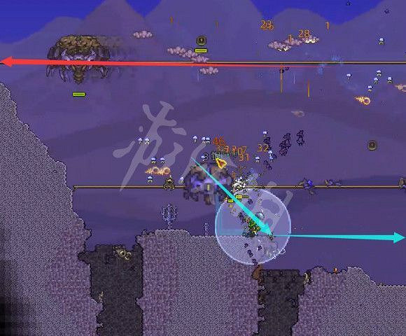 《泰拉瑞亞（Terraria）》災厄腐巢意誌打法介紹