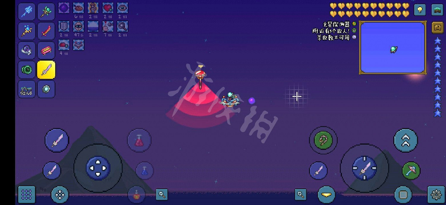 《泰拉瑞亞（Terraria）》火星暴亂觸發方法介紹