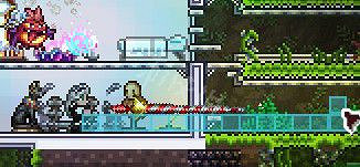 《泰拉瑞亞（Terraria）》礦車騎槍逃課打法介紹