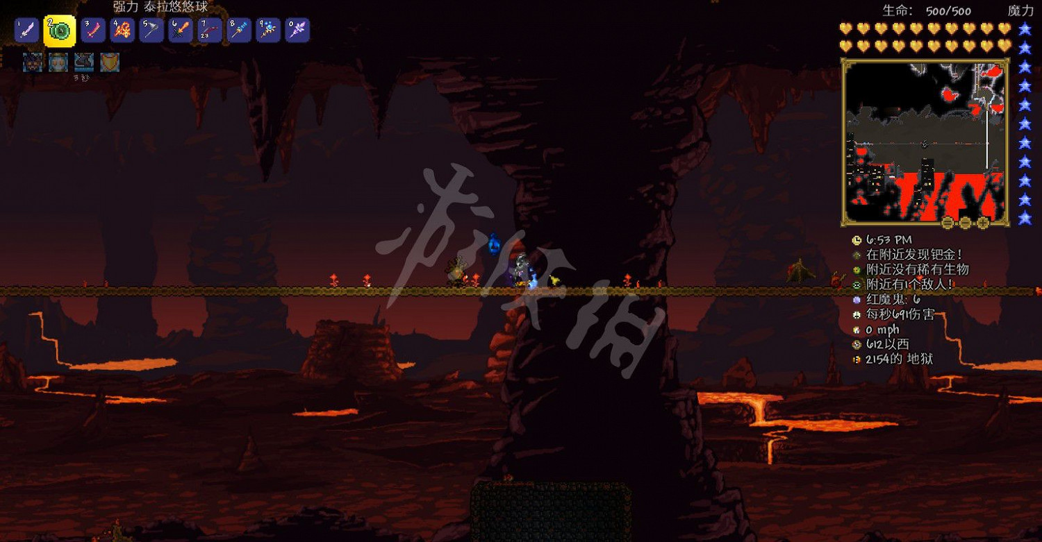 《泰拉瑞亞（Terraria）》肉山打法分享