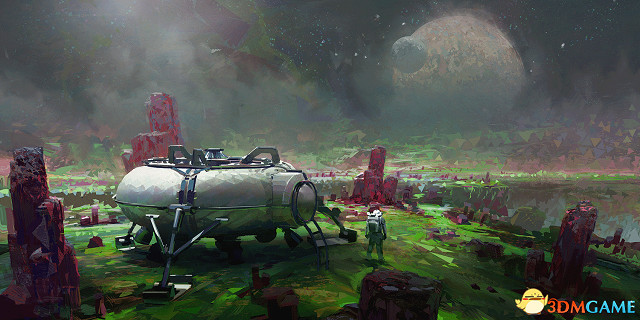 星球風格迥異 《異星探險家》震撼太空原畫大曝光 星球風格迥異 《異星探險家》震撼太空原畫大曝光