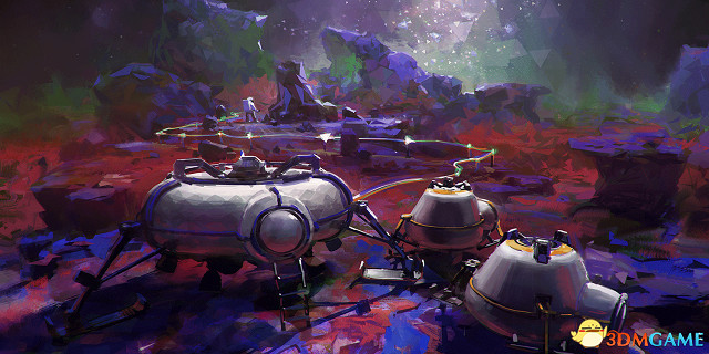 星球風格迥異 《異星探險家》震撼太空原畫大曝光 星球風格迥異 《異星探險家》震撼太空原畫大曝光