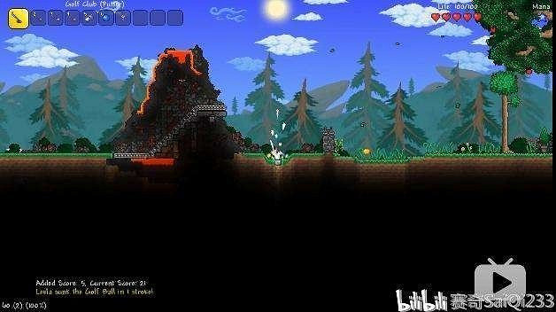 《泰拉瑞亞(Terraria)》1.4版高爾夫小遊戲玩法詳解 《泰拉瑞亞(Terraria)》1.4版高爾夫小遊戲玩法詳解