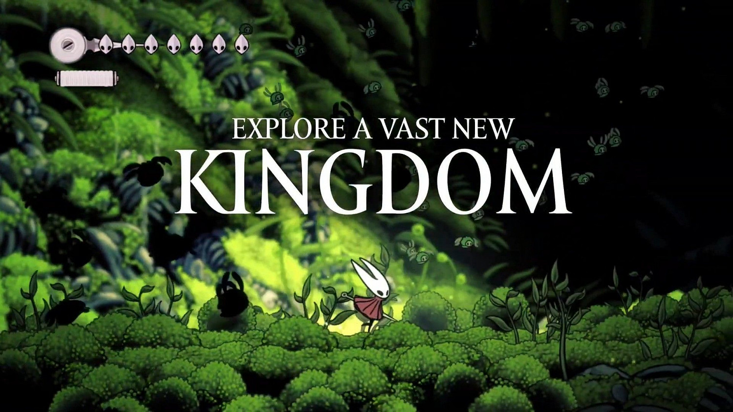 《Hollow Knight: Silksong》公佈 黃蜂小姐姐當主角 《Hollow Knight: Silksong》公佈 黃蜂小姐姐當主角