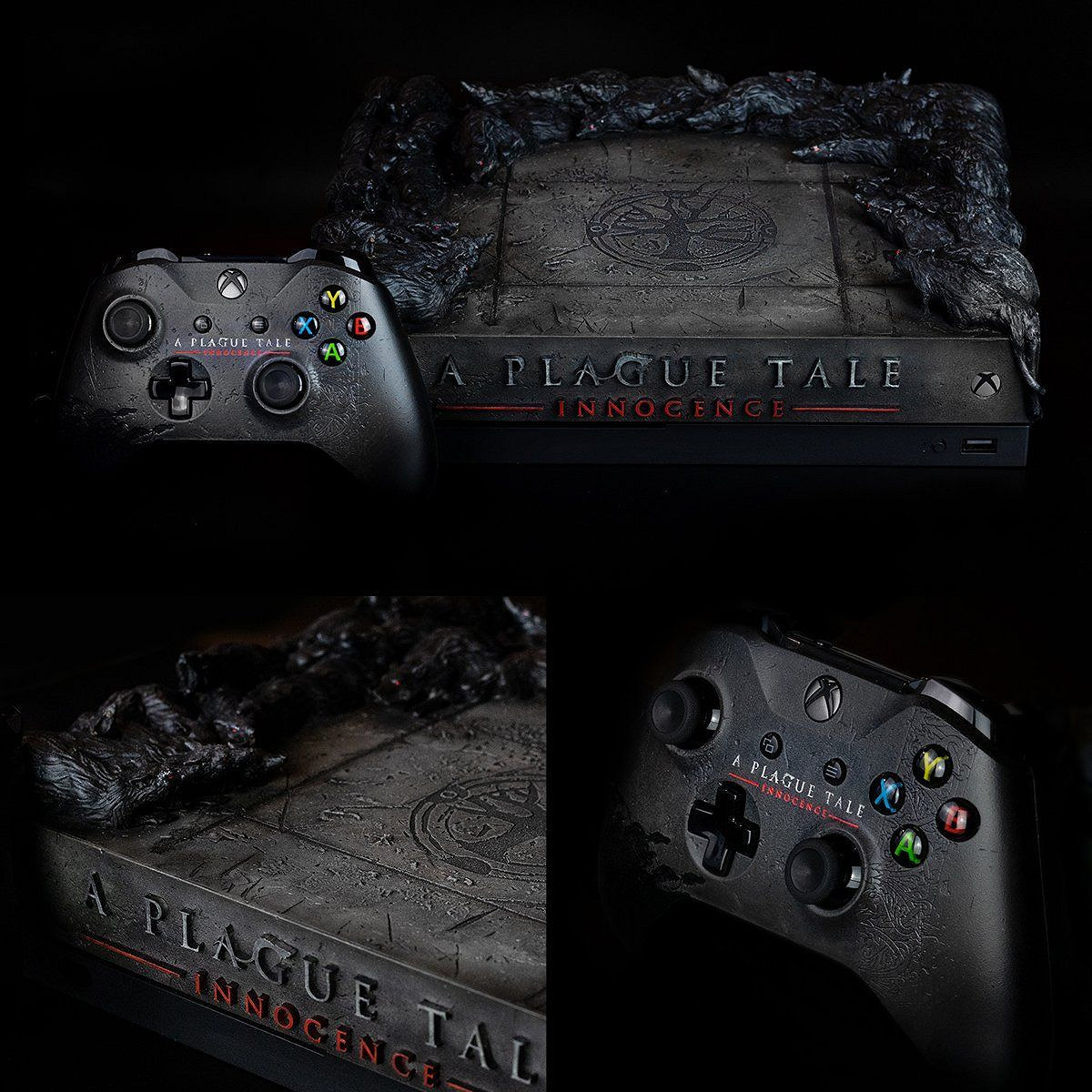 《瘟疫傳說 無罪》主題定製Xbox One X公佈 《瘟疫傳說 無罪》主題定製Xbox One X公佈