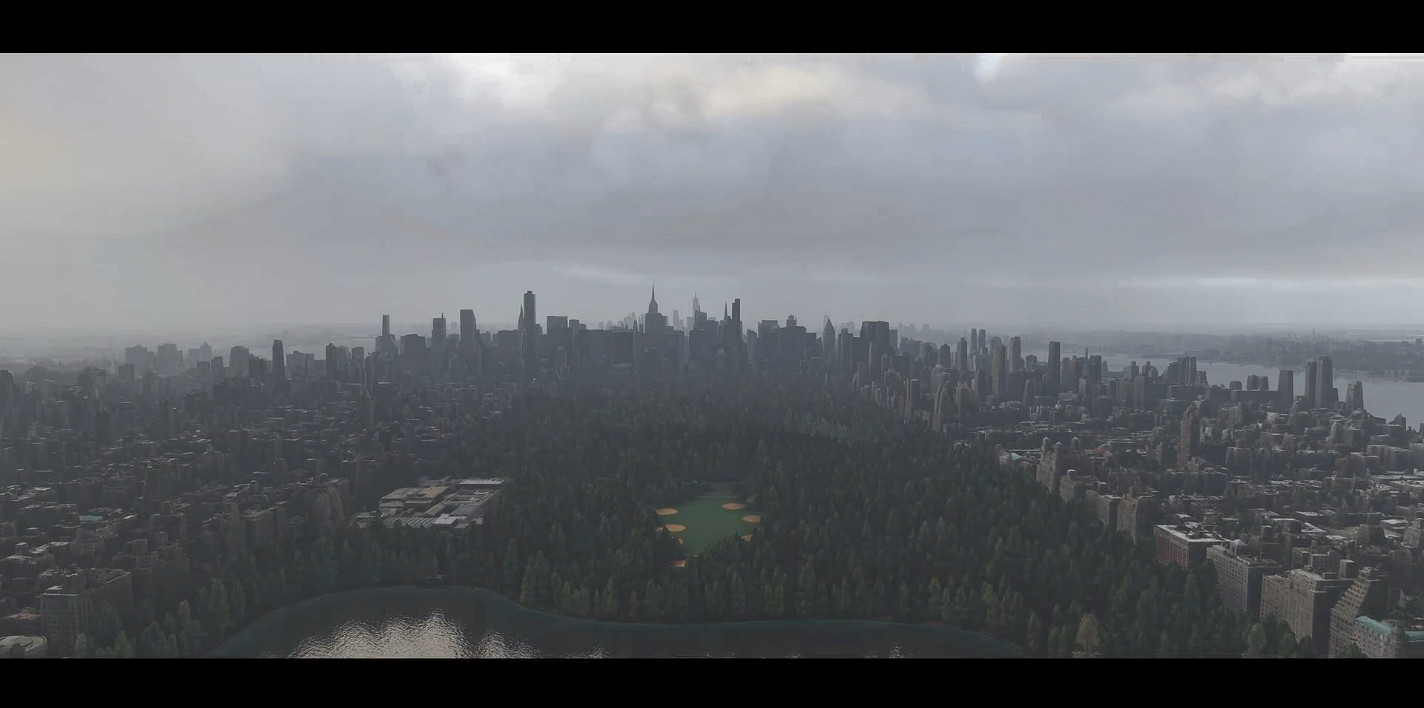 《微軟模擬飛行》冬日雪景展示 《微軟模擬飛行》冬日雪景展示