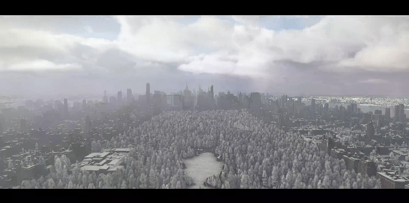 《微軟模擬飛行》冬日雪景展示 《微軟模擬飛行》冬日雪景展示