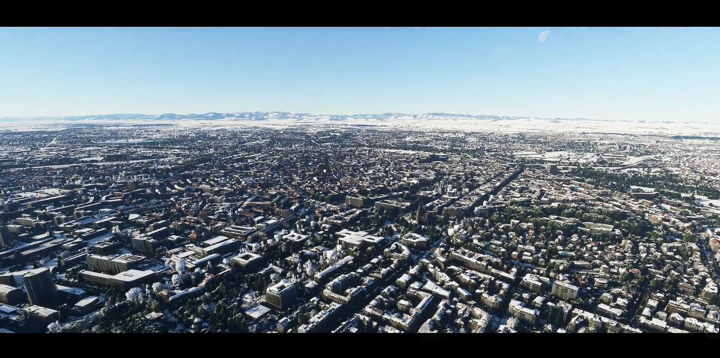 《微軟模擬飛行》冬日雪景展示 《微軟模擬飛行》冬日雪景展示