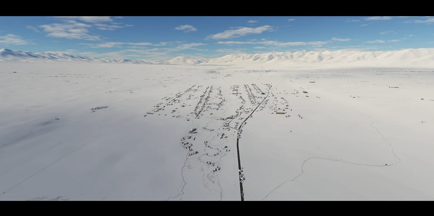《微軟模擬飛行》冬日雪景展示 《微軟模擬飛行》冬日雪景展示
