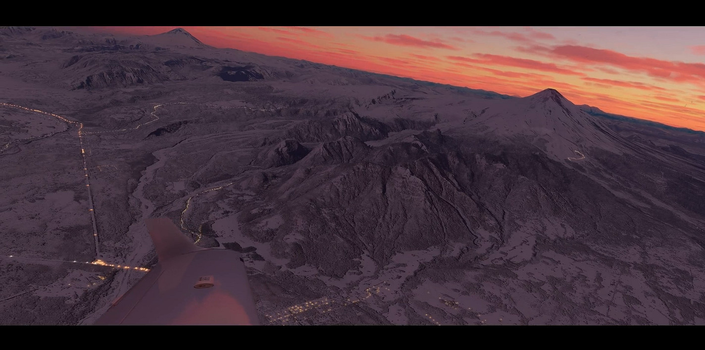 《微軟模擬飛行》冬日雪景展示 《微軟模擬飛行》冬日雪景展示