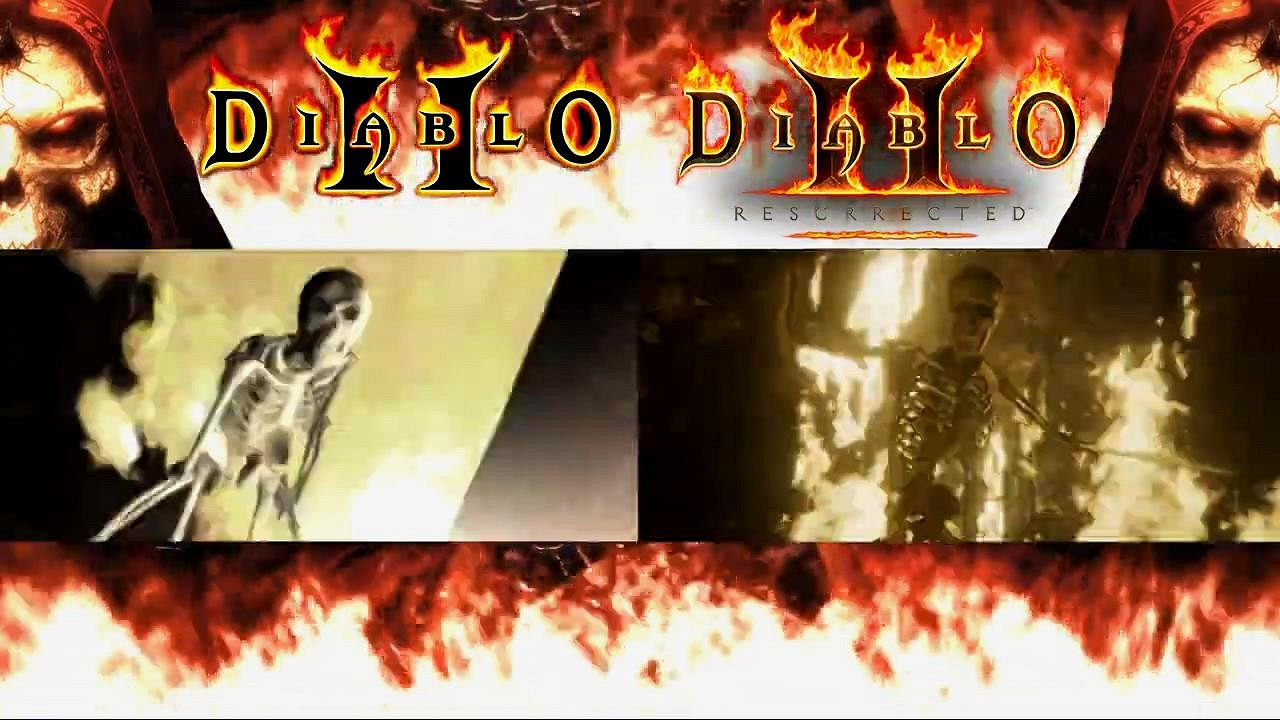 《暗黑2》重製版與原版CG動畫對比 畫面更美 《暗黑2》重製版與原版CG動畫對比 畫面更美