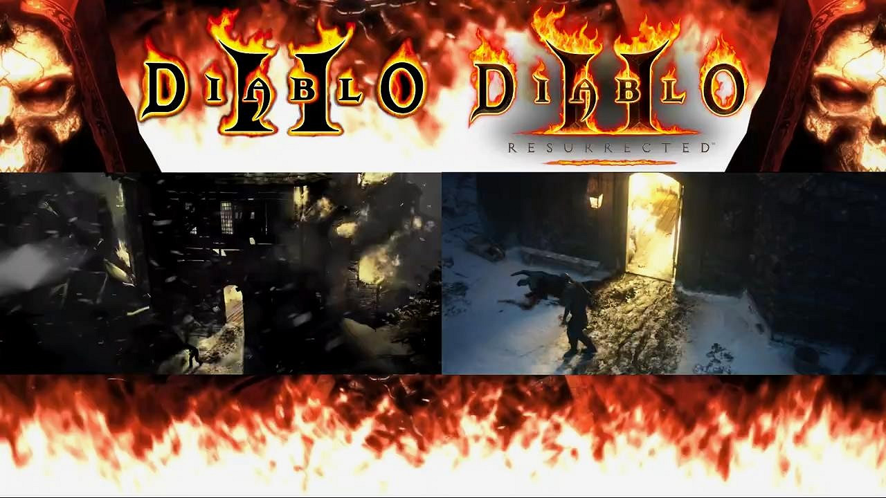 《暗黑2》重製版與原版CG動畫對比 畫面更美 《暗黑2》重製版與原版CG動畫對比 畫面更美