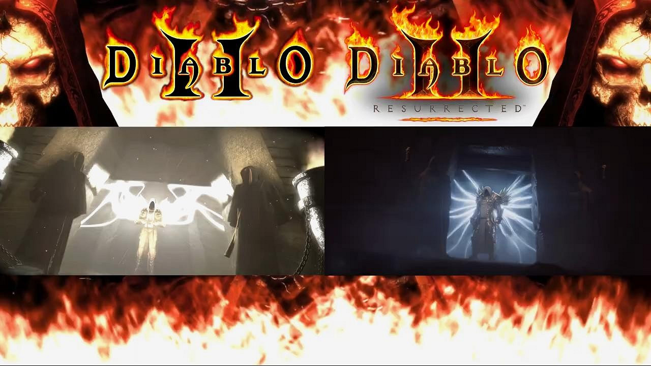 《暗黑2》重製版與原版CG動畫對比 畫面更美 《暗黑2》重製版與原版CG動畫對比 畫面更美