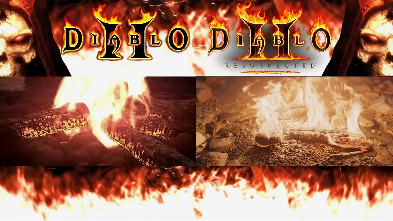 《暗黑2》重製版與原版CG動畫對比 畫面更美 《暗黑2》重製版與原版CG動畫對比 畫面更美