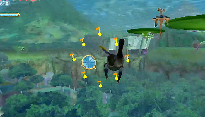 《薩爾達傳說 禦天之劍 HD》歌蚪音符分佈位置