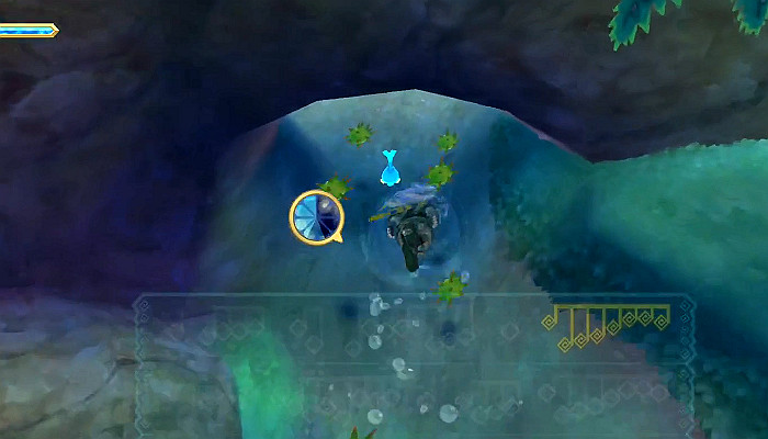 《薩爾達傳說 禦天之劍 HD》歌蚪音符分佈位置